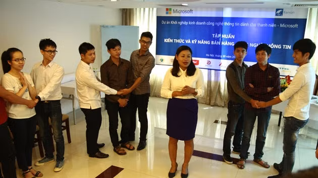 Một hoạt động của dự án trong giai đoạn 1.