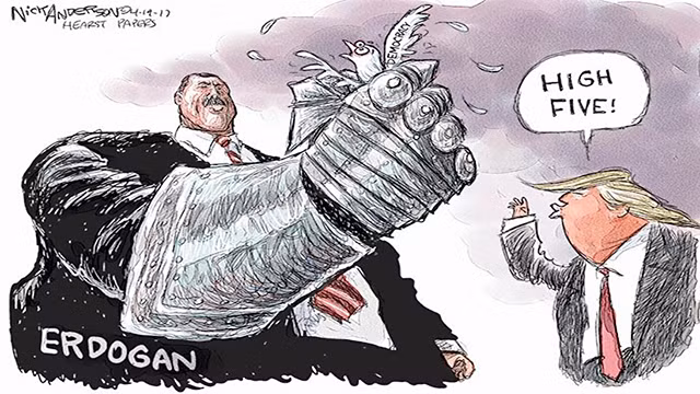 Biếm họa của NICK ANDERSON