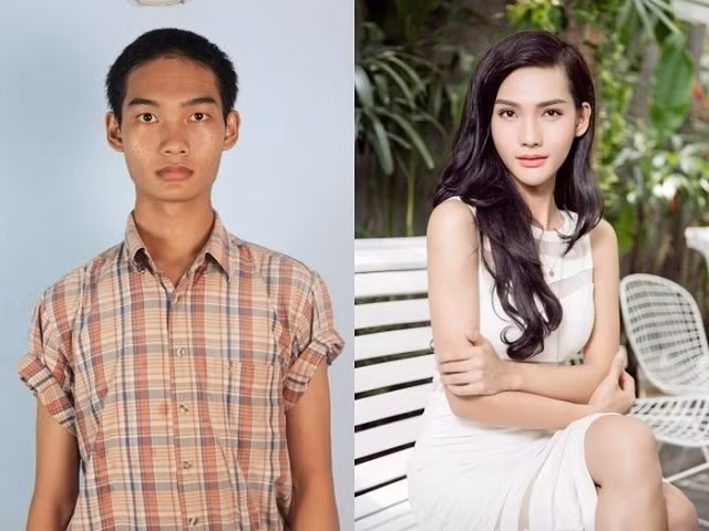 Á hậu chuyển giới Tây Hà (tên thật Đỗ Minh Tiến) đã may mắn có một cơ sở thẩm mỹ tài trợ một tỷ đồng để lột xác thành thiếu nữ.