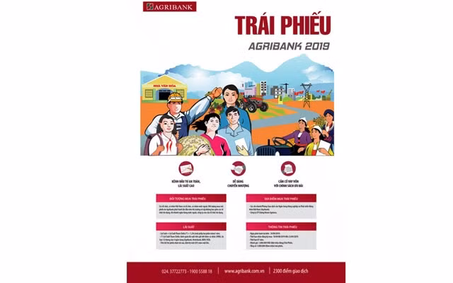 Agribank phát hành 5.000 tỷ đồng trái phiếu, lãi suất dự kiến hơn 8%