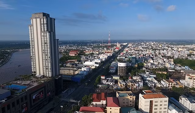 Trung tâm thành phố Cần Thơ.