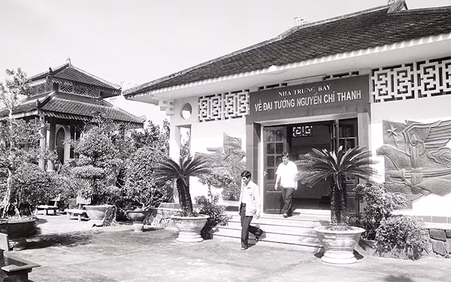 Khu di tích lưu niệm Ðại tướng Nguyễn Chí Thanh tại xã Quảng Thọ (huyện Quảng Ðiền).