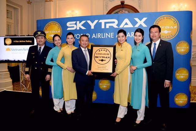 Vietnam Airlines năm thứ ba liên tiếp nhận chứng chỉ “4 sao”