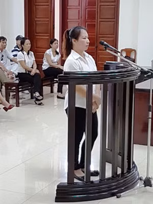 Bị cáo Đỗ Minh Thùy.
