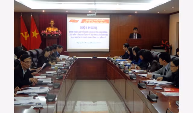 Nhờ xây dựng chính quyền điện tử, nhiều hội nghị và hoạt động của quận Ngô Quyền (Hải Phòng) được triển khai trực tuyến.
