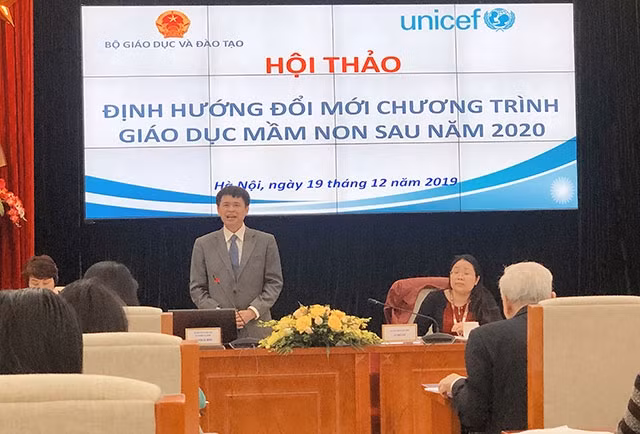 Đổi mới chương trình giáo dục mầm non đáp ứng với thực tiễn