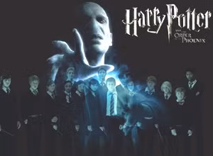 Poster tập 5 phim Harry Potter.