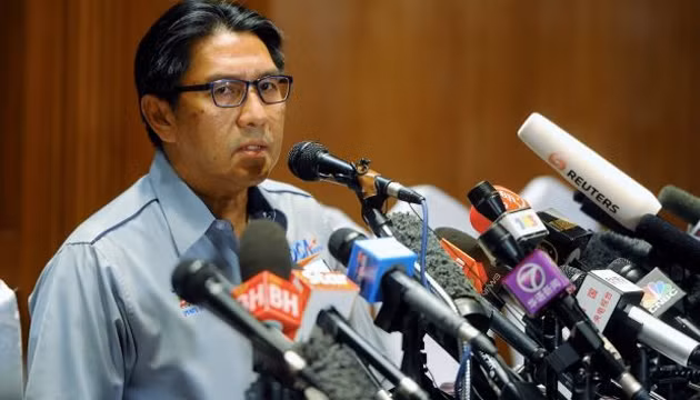Giám đốc DCA Azharuddin Abdul Rahman phát biểu trước báo giới (ảnh: thestar.com)