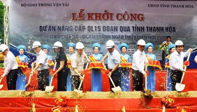 Đại đại biểu động thổ, nâng cấp quốc lộ 15A