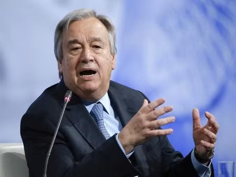 Tổng Thư ký Liên hợp quốc Antonio Guterres. (Ảnh: Reuters)