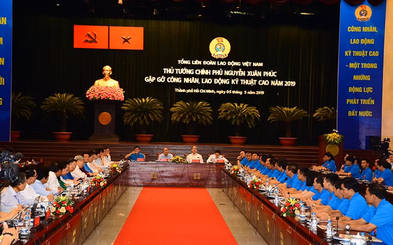 Quang cảnh buổi gặp gỡ.