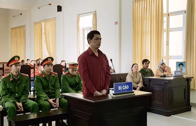 Bị cáo Trần Quốc Vũ bị tuyên phạt án chung thân.