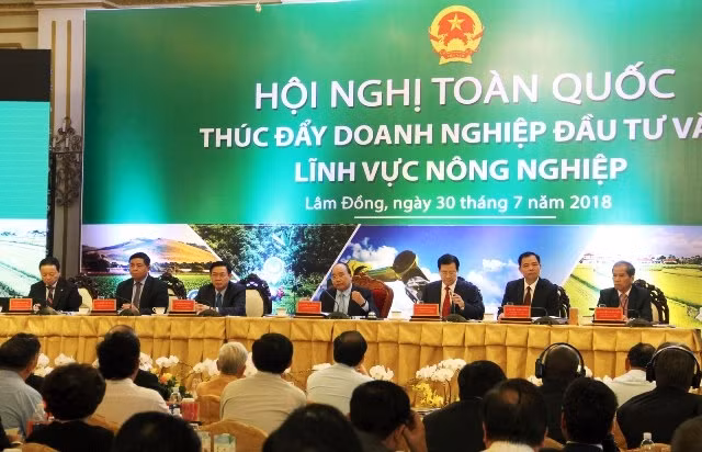 Thủ tướng Nguyễn Xuân Phúc chủ trì hội nghị.