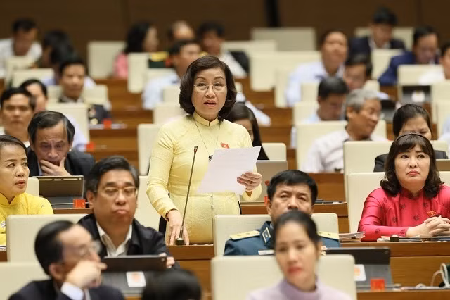 Đại biểu Ngô Thị Kim Yến, Đoàn ĐBQH TP Đà Nẵng.