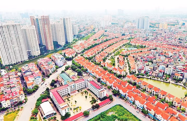 Khu đô thị Mỗ Lao (Hà Đông). Ảnh: HOÀNG HÀ