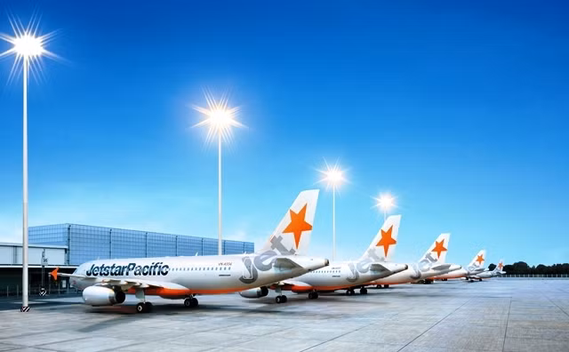 Đội bay Airbus A320 mới của Jetstar Pacific.