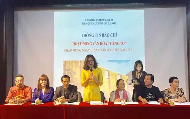Ban Quản lý Phố cổ Hà Nội công bố các hoạt động chào mừng Ngày Di sản Văn hóa Việt Nam