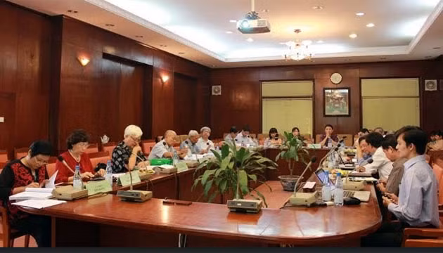 Buổi nghiệm thu về một đề tài KH và CN thuộc Chương trình Tây Nguyên 3.