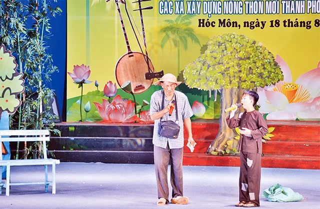 Chặp cải lương Tình núi (huyện Hóc Môn) đoạt Huy chương vàng tại Liên hoan Vọng cổ, Chặp cải lương các xã xây dựng nông thôn mới TP Hồ Chí Minh năm 2018.