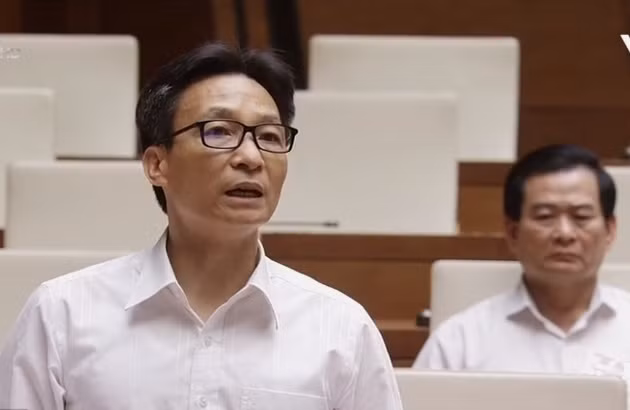 Phó Thủ tướng Vũ Đức Đam giải trình tại phiên chất vấn chiều 5-6.