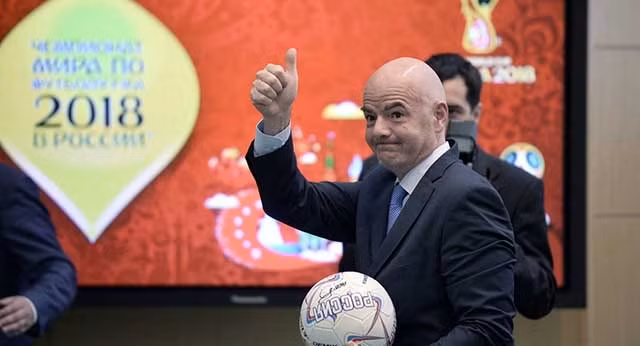 Chủ tịch FIFA Gianni Infantino. (Ảnh: RIA Novosti)