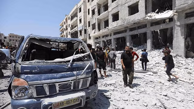 LHQ bày tỏ quan ngại về bạo lực leo thang ở tỉnh Idlib của Syria. Ảnh: THE NATIONAL