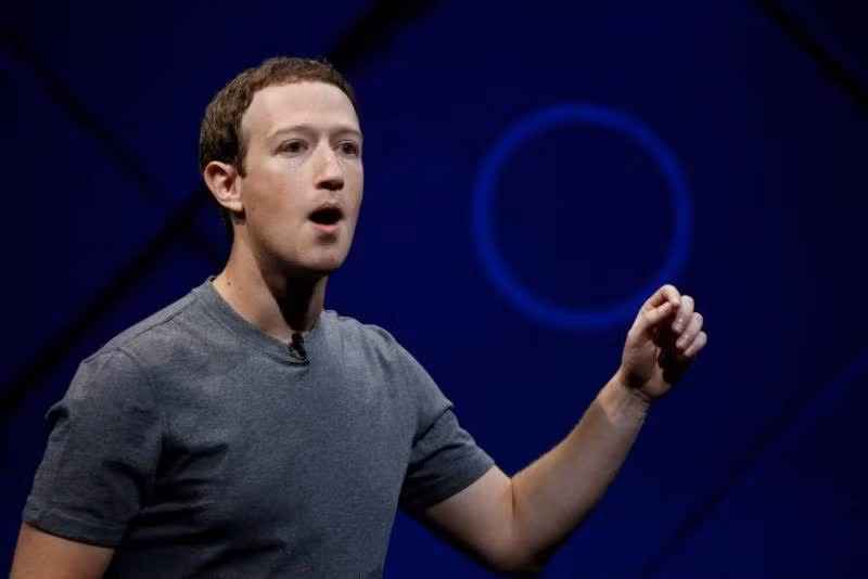 Ông chủ Facebook Mark Zuckerberg. (Ảnh: Reuters)