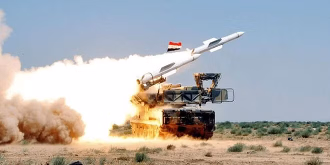 Một hệ thống phòng không của Syria. (Ảnh: SANA)