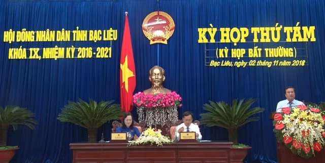 HĐND tỉnh Bạc Liêu chính thức thông qua Nghị quyết sắp xếp một số sở, ngành tại Bạc Liêu.