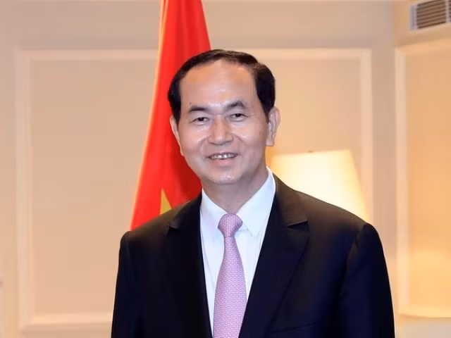 Chủ tịch nước Trần Đại Quang. (Ảnh: TTXVN)