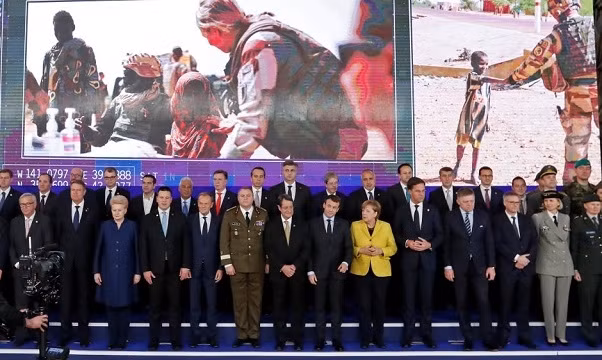 Các nhà lãnh đạo EU tại Hội nghị thượng đỉnh EU ở Brussels, Bỉ, ngày 14-12-2017. (Ảnh: Reuters)
