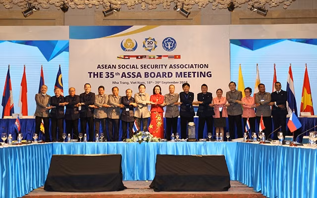 Các đại biểu dự Hội nghị ASSA 35 tại thành phố Nha Trang, Khánh Hòa, năm 2018.