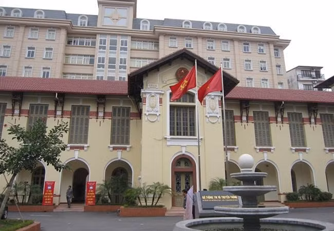 Trụ sở Bộ Thông tin và Truyền thông.
