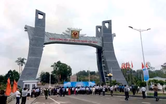Khánh thành Quốc môn - Cửa khẩu quốc tế Lệ Thanh