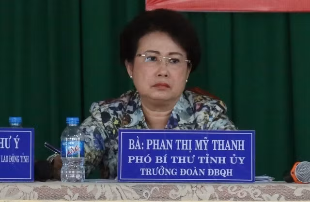 Bà Phan Thị Mỹ Thanh. (Ảnh: Thiên Vương)