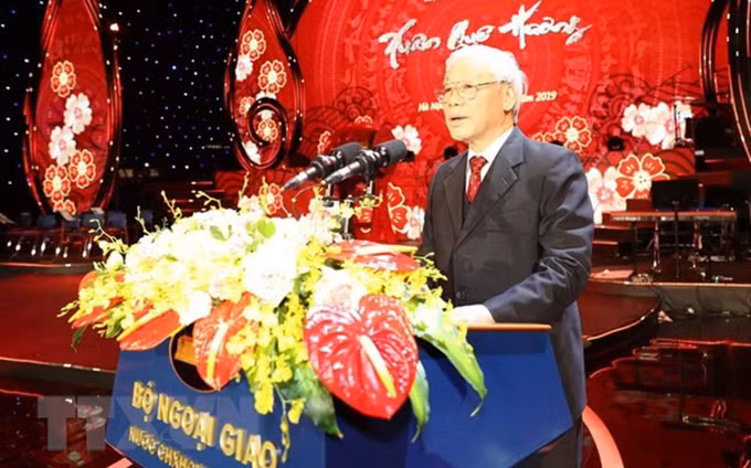 Tổng Bí thư, Chủ tịch nước Nguyễn Phú Trọng. (Ảnh: Trí Dũng/TTXVN)