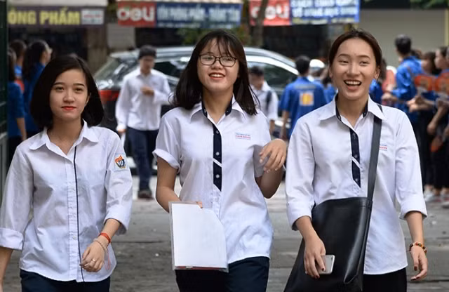 Học sinh Thủ đô (Ảnh: THỦY NGUYÊN)