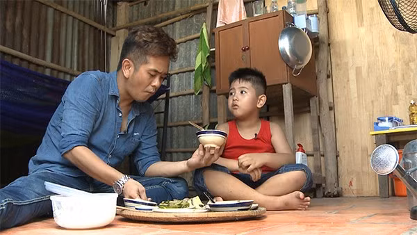 Bố con Hùng Thuận trong “Bố ơi! Mình đi đâu thế?” mùa hai.
