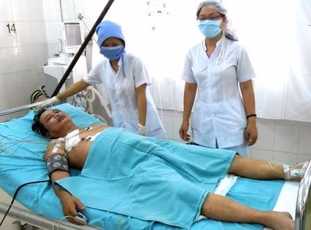 Bệnh nhân đang phục hồi.