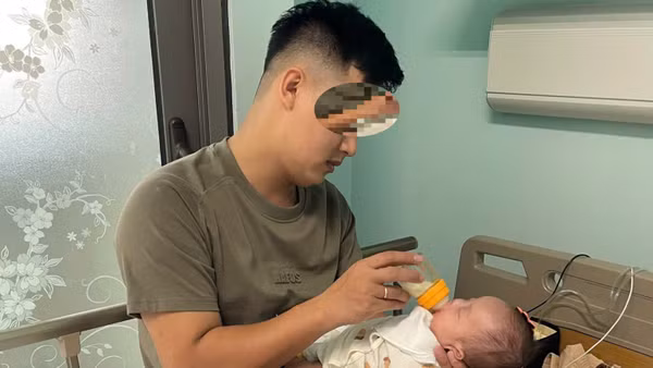 Em bé đã trải qua 72 ngày giành giật sự sống. (Ảnh: BVCC)