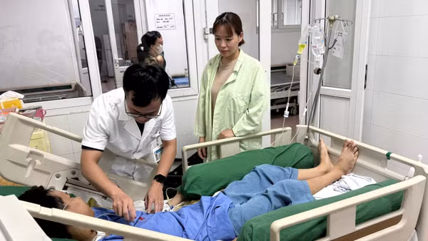 Bệnh nhân đã vượt qua giai đoạn nguy hiểm. (Ảnh: BVCC)