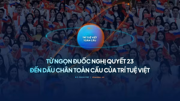 Từ "ngọn đuốc" Nghị quyết 23 đến dấu chân toàn cầu của trí tuệ Việt