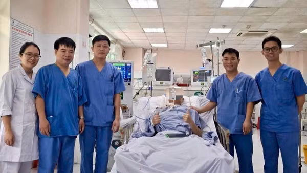 Bệnh nhân đang dần bình phục.