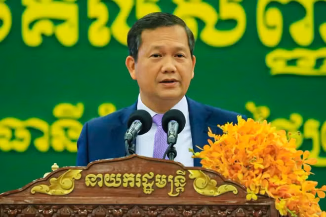 Thủ tướng Campuchia Hun Manet. (Ảnh: AKP)