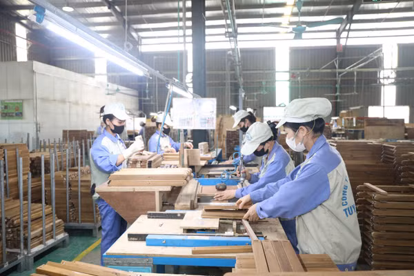 Tuyên Quang thúc đẩy sản xuất công nghiệp để đạt mục tiêu tăng trưởng. (Ảnh: ĐỨC THẮNG) 