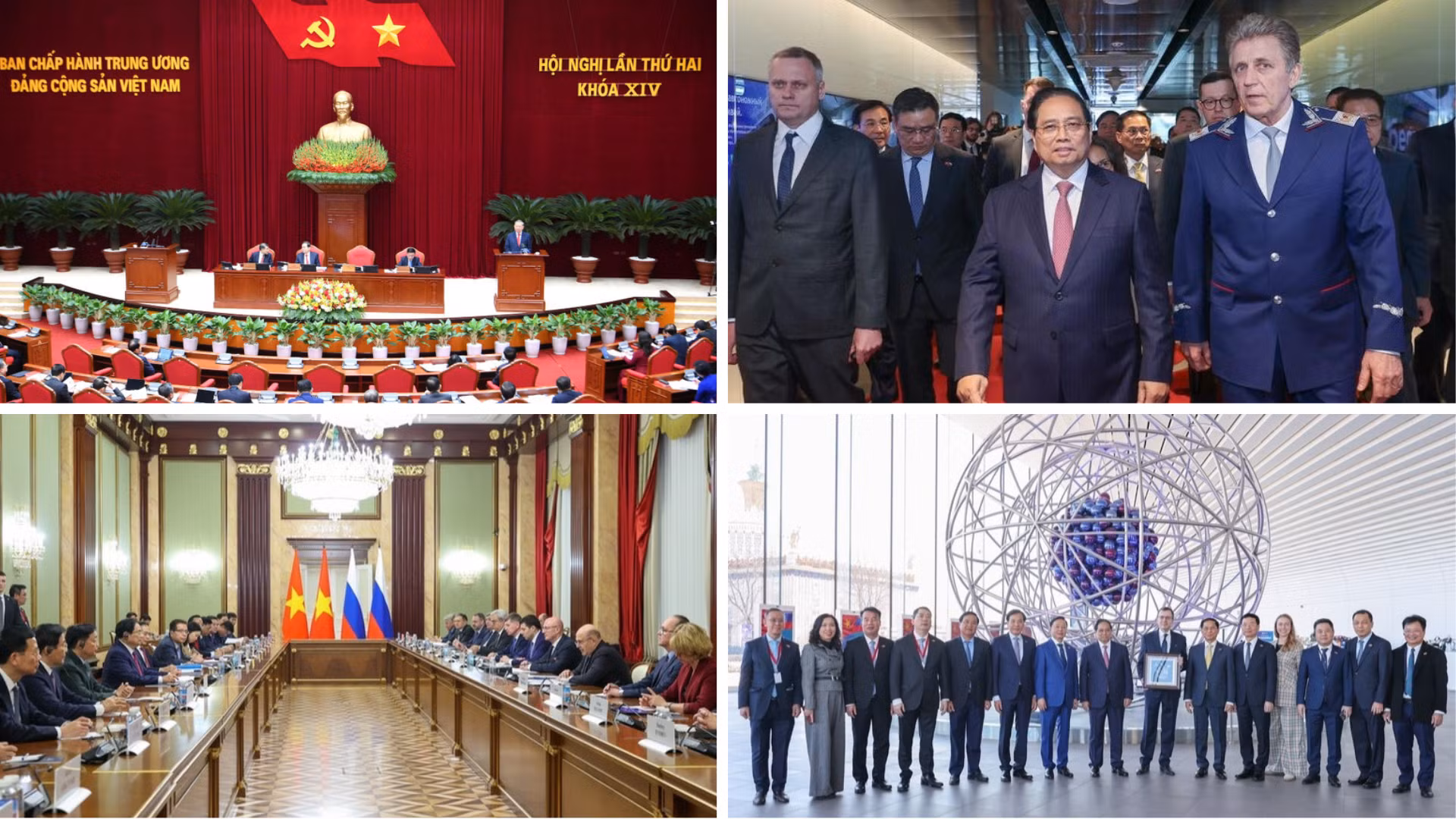 Tin nổi bật ngày 24/3: Ngày làm việc thứ hai Hội nghị lần thứ hai Ban Chấp hành Trung ương Đảng khóa XIV; Việt Nam và Liên bang Nga hợp tác xây dựng nhà máy điện hạt nhân và triển khai các thỏa thuận