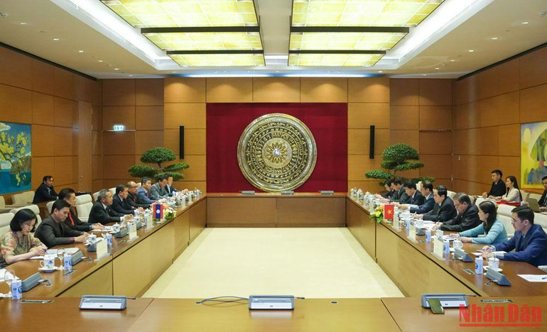 Thúc đẩy quan hệ hữu nghị, hợp tác toàn diện giữa hai nước Việt Nam-Lào ảnh 1