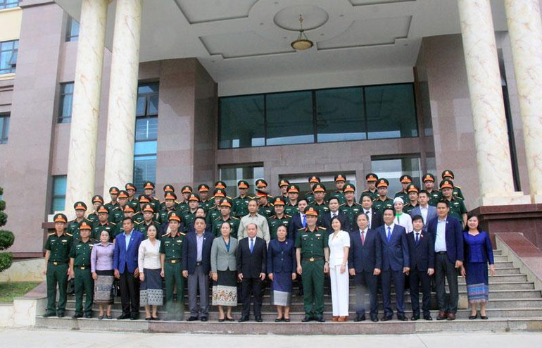 Đoàn đại biểu Quốc hội Lào thăm và làm việc tại Hòa Bình ảnh 1 Đoàn đại biểu Quốc hội Lào thăm và làm việc tại Hòa Bình ảnh 1