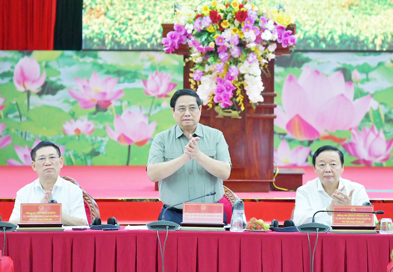 Thủ tướng Phạm Minh Chính chủ trì Hội nghị.