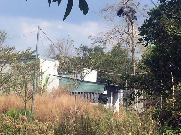 Một căn nhà xây dựng trái phép trên đất nông nghiệp tại xã Tây Hòa, huyện Trảng Bom.